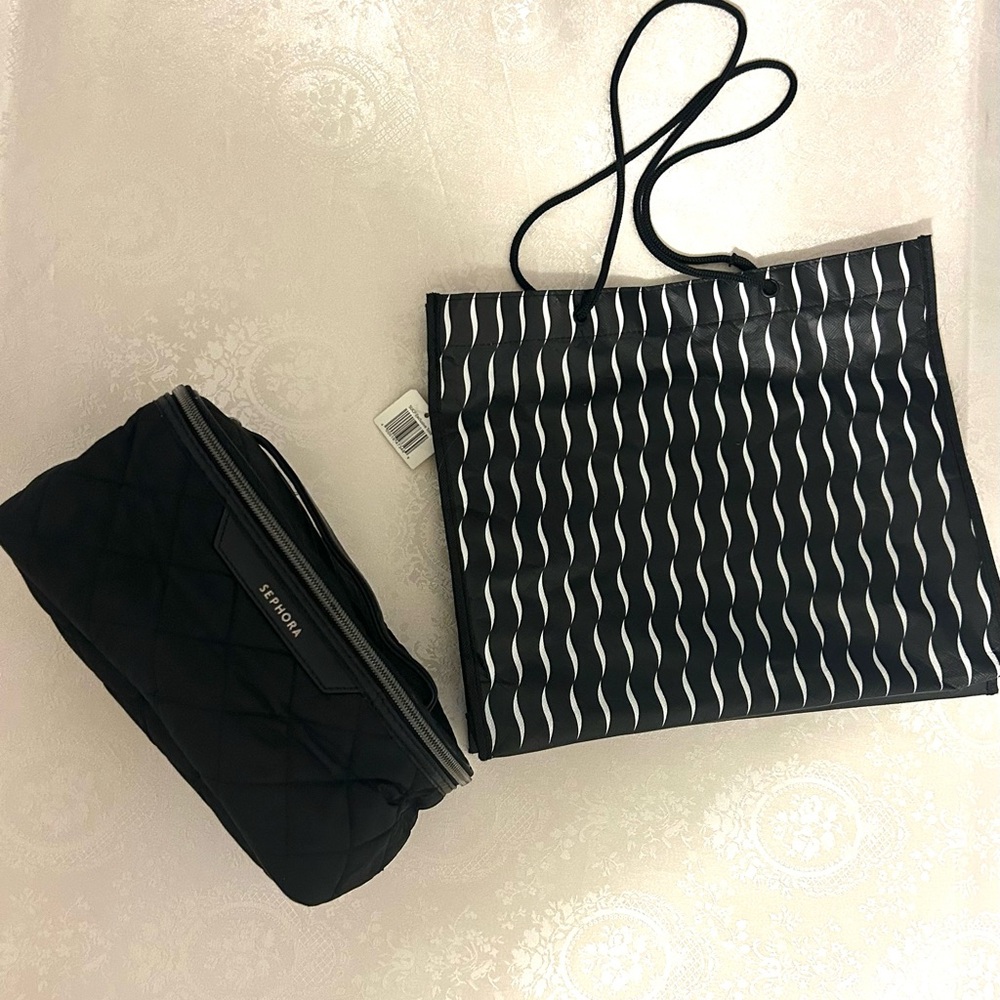 Sephora Collectible Tote and Makeup Bag